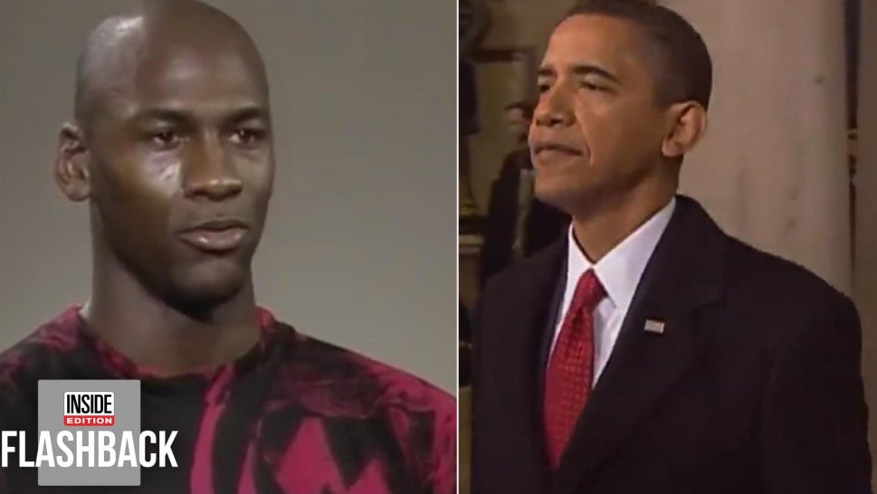 Michael Jordan and Barack Obama