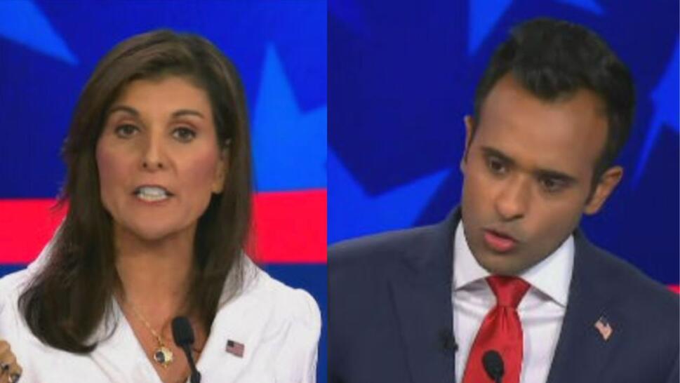 Nikki Haley and Vivek Ramaswamy